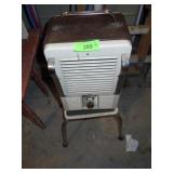 LAKEWOOD HEATER (TURNS ON), STEP STOOL