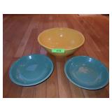 HIMARK MIXING BOWL,  2 SERVING BOWLS