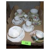 VINTAGE CUP & SAUCER SETS **NO SHIPPING**