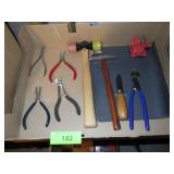 ASST. JEWELRY MAKING TOOLS, PLASTIC SUCTION VICE