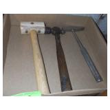 LEATHER MALLET, HAMMERS