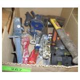 CORNER POST LEVEL, MINI VICE, CLAMPS, ETC