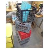 FLAPPED STORAGE CONTAINERS, CRATES, STORAGE BOX