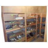 WOOD CORNER SHELF UNIT **BRING HELP TO DISASSEMBLE