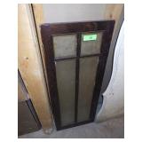 VINTAGE CABINET DOOR  14 x 34 1/2