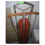 VINTAGE SILVER STREAK SLED  54"