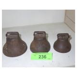 VINTAGE METAL BELLS