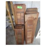 ASST. SHUTTERS (TALLEST 32")