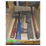 ESTWING HAMMER, PIPE WRENCH, MINI SLEDGE HAMMER>>>