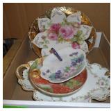 VINTAGE PLATES, BOWL & NAPPY DISHES **NO SHIPPING*