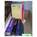 ASST. BOOKS, NOTEPADS, PUNCHES