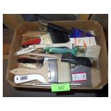 ASST. PAINT BRUSHES & JOINT KNIVES