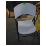 LIFTIME HARD PLASTIC FOLDING CHAIR