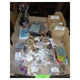 JEWELRY MAKING SUPPLIESS- BEADS, BRUSHES, BRONZE>>