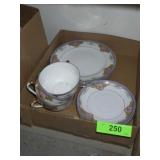 VINTAGE NORITAKE DESSERT SET FOR 3