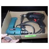 MAKITA DRILL (UNTESTED), CRAFTSMAN DRILL -TURNS ON