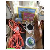 EXTENSION CORD, STEPPING STONE MOLDS, DUST PAN,>>>