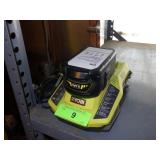 RYOBI BATTERY CHARGER, DTK BATTERY- TURNS ON