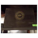 VINTAGE CHRYSLER UNITED AUTO WORKERS BRIEFCASE