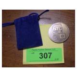 UAW CHRYSLER MARSHALL AWARD TOKEN