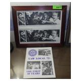 1988 UAW CHRYSLER KENOSHA NEWS CUTOUT & LOCAL>>>