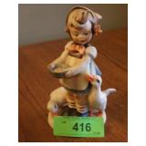 VINTAGE GOEBEL HUMMEL BE PATIENT FIGURINE