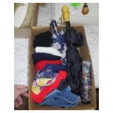 DICKIES, UMBRELLAS & SCARVES