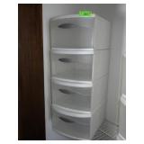 4 STORAGE DRAWERS