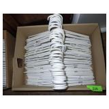 HEAVY DUTY PLASTIC CLOTHES HANGERS