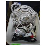AUDIO CABLES, PHONE WIRE, EXTENSION CORDS