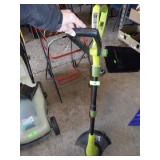 SUNJOE WEED EATER - TURNS ON