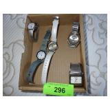 ASST. WATCHES- UNTESTED (2 TIMEX, VERSALES, EIKON)