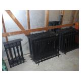 METAL FENCE SECTIONS (32) 36 x 30, (6) 18 x 27, >>