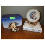 1957 GOEBEL HUMMEL UMBRELLA BOY FIGURINE & 1981>>>