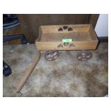 WOODEN WAGON 9 x 18 (NOT INCLUDING HANDLE)