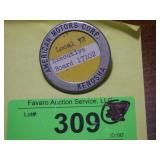VINTAGE AMERICAN MOTORS KENOSHA BADGE PIN
