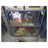 METAL SHELVING UNIT 30 x 12 x 31