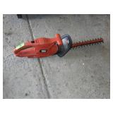 BLACK & DECKER ELECTRIC HEDGE TRIMMER- TURNS ON