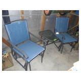 DOUBLE GLIDER W/ TABLE (COMES APART) 78" LONG