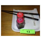 VINTAGE FOUNTAIN PEN, MOTHER OF PEARL WAX SEAL >>>