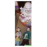 HAPPY BUDDHA FIGURINE, JAPANESE FIGURINES