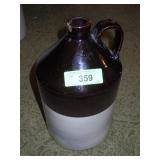 VINTAGE STONEWARE WHISKEY JUG