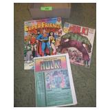 1978 THE HULK COMIC BOOKS (2 W/ NO COVER), 1976 >>