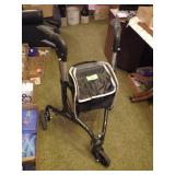 FOLDING WALKER W/ BRAKES