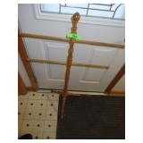 WOODEN TOWEL DRYING RACK
