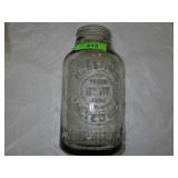 VINTAGE HORLICKS MALTED MILK JAR (NO LID)