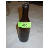 VINTAGE FINKE-UHEN BREWING BOTTLE BURLINGTON WIS