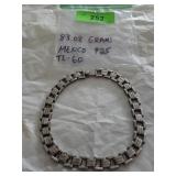 STERLING NECKLACE MARKED MEXICO 925 TL-60 83.08G