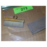 VINTAGE BONNET & BOOT BRUSH IN CASE