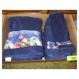 FISH BATH TOWELS, HAND TOWELS & WASH CLOTHS